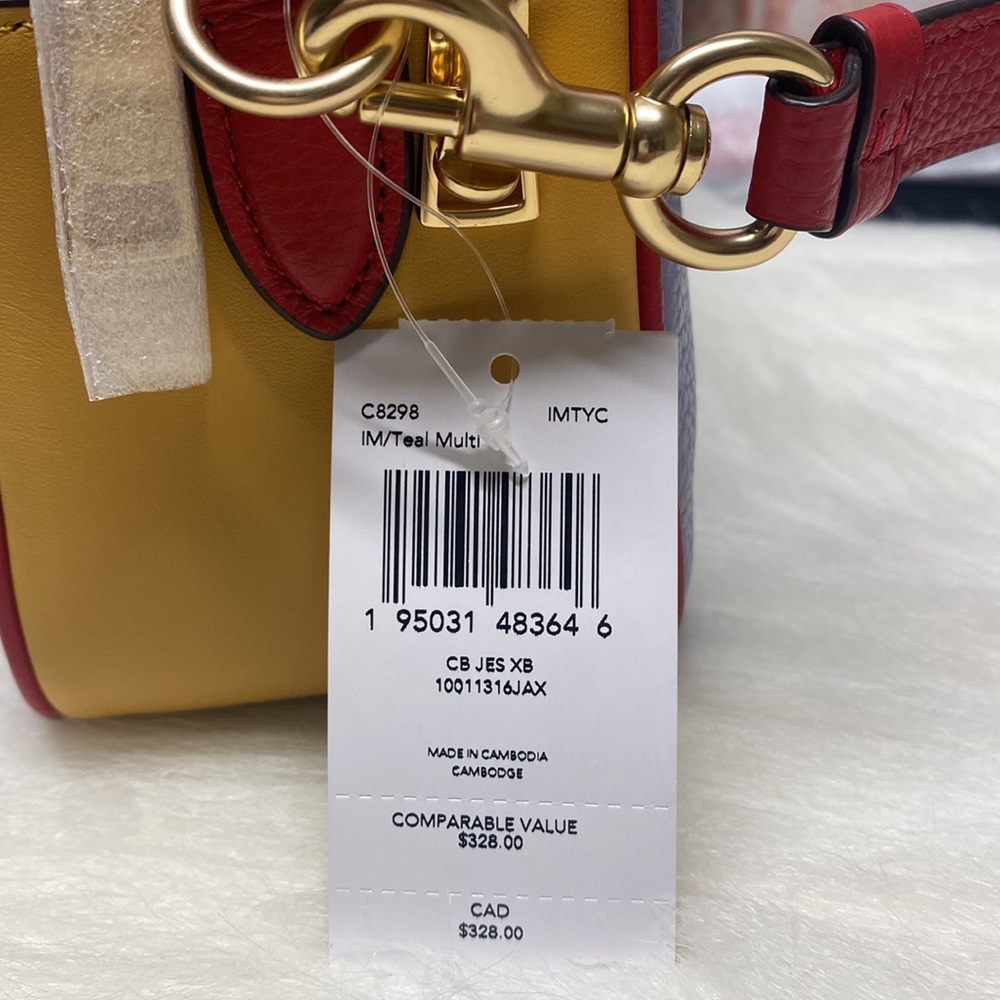 Authentic Coach ColorBlock Jes Xbody - Picture 4 of 6